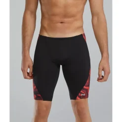 Wedstrijd Zwemkleding < TYR Blade Splice Waveform Durafast Elite® Zwemjammer Heren - rood