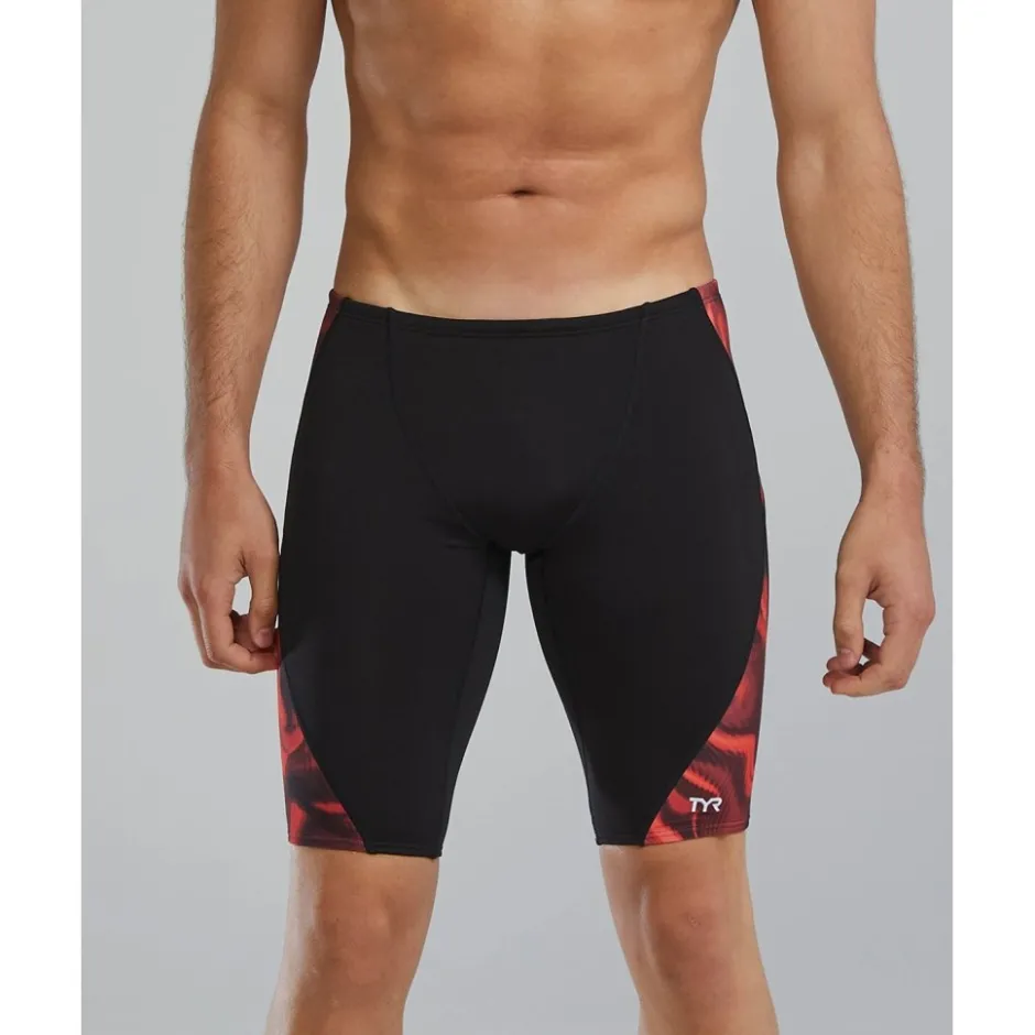 Wedstrijd Zwemkleding < TYR Blade Splice Waveform Durafast Elite® Zwemjammer Heren - rood