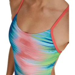 TYR Bravura Durafast Elite® Cutoutfit Badpak Dames - wit/meerkleurig