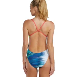 TYR Bravura Durafast Elite® Cutoutfit Badpak Dames - wit/meerkleurig