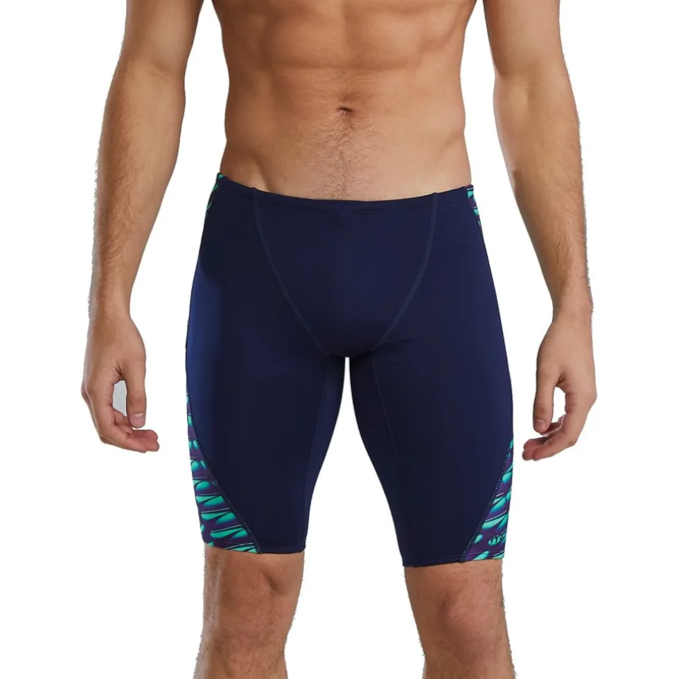TYR Dragonflyte Durafast Elite® Blade Splice Zwemjammer Heren - green/navy