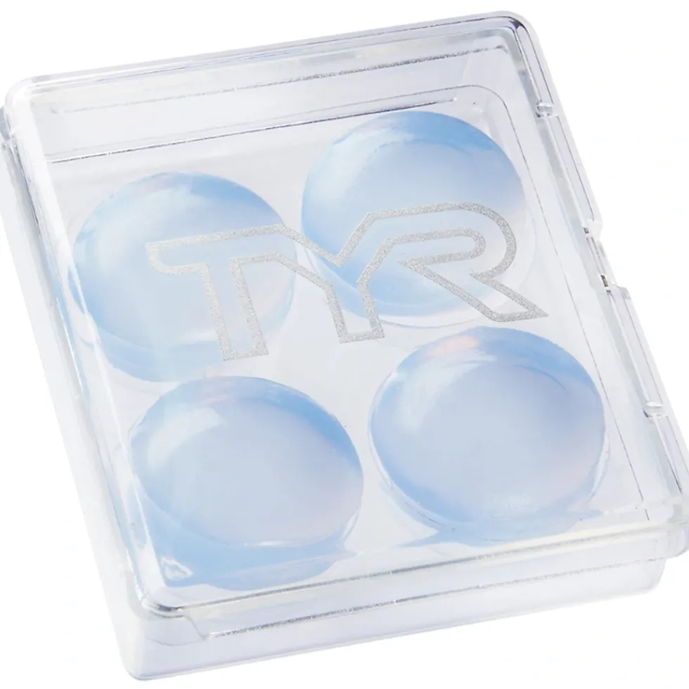 TYR Oordoppen - Soft Silicone - transparant