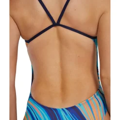 TYR Riptidal Durafast Elite® Cutoutfit Badpak Dames - teal/orange
