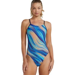 TYR Riptidal Durafast Elite® Cutoutfit Badpak Dames - teal/orange