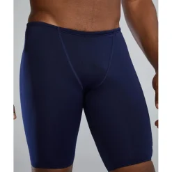Wedstrijd Zwemkleding|Zwembroeken & Bikini'S < TYR Solid Durafast Elite® Zwemjammer Heren - navy