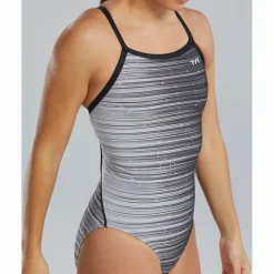 TYR Speedwarp Durafast Elite® Diamondfit Badpak Dames - titanium