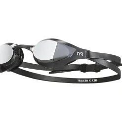 Zwembrillen|Zwembrillen < TYR Tracer-X RZR Racing Mirrored Zwembril - zilver/zwart/zwart