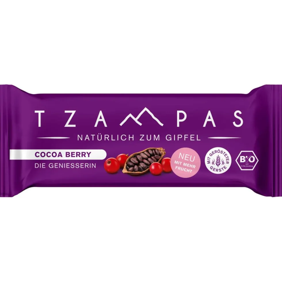 TZAMPAS BIO Cocoa Berry - Energiereep - 40g