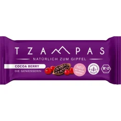 Outdoor Maaltijden < TZAMPAS BIO Energiereepen - Testpakket - 16x40g