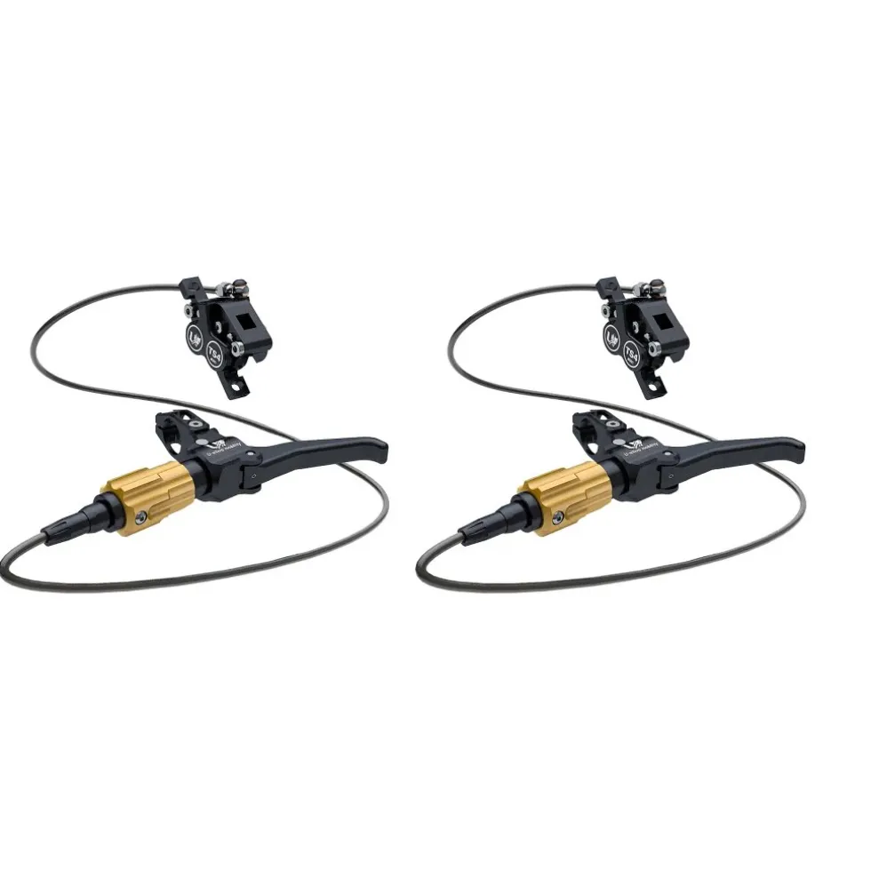 U-micro mobility TS4 POWER Schijfrem Set | 4-Zuiger - zwart