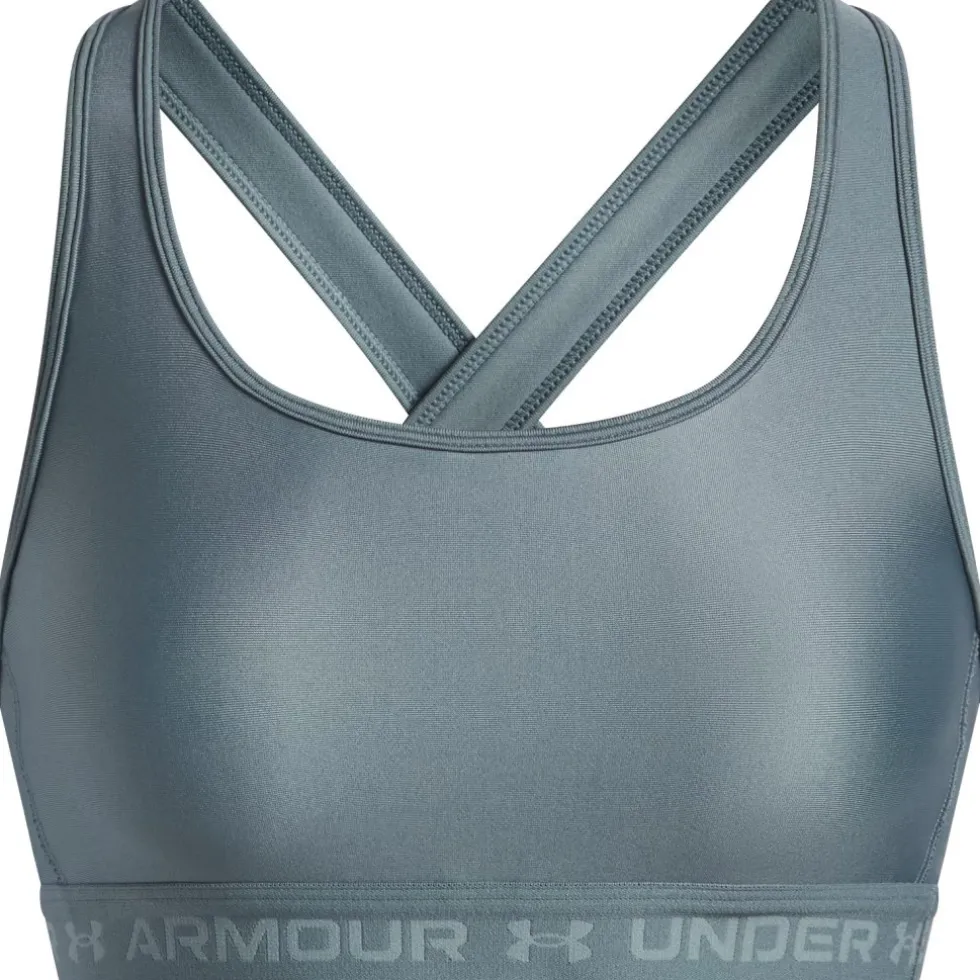 Under Armour Armour® Mid Crossback Sport BH Dames - Jasper Blue/Serpentine
