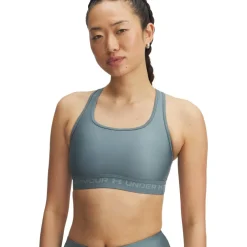 Under Armour Armour® Mid Crossback Sport BH Dames - Jasper Blue/Serpentine