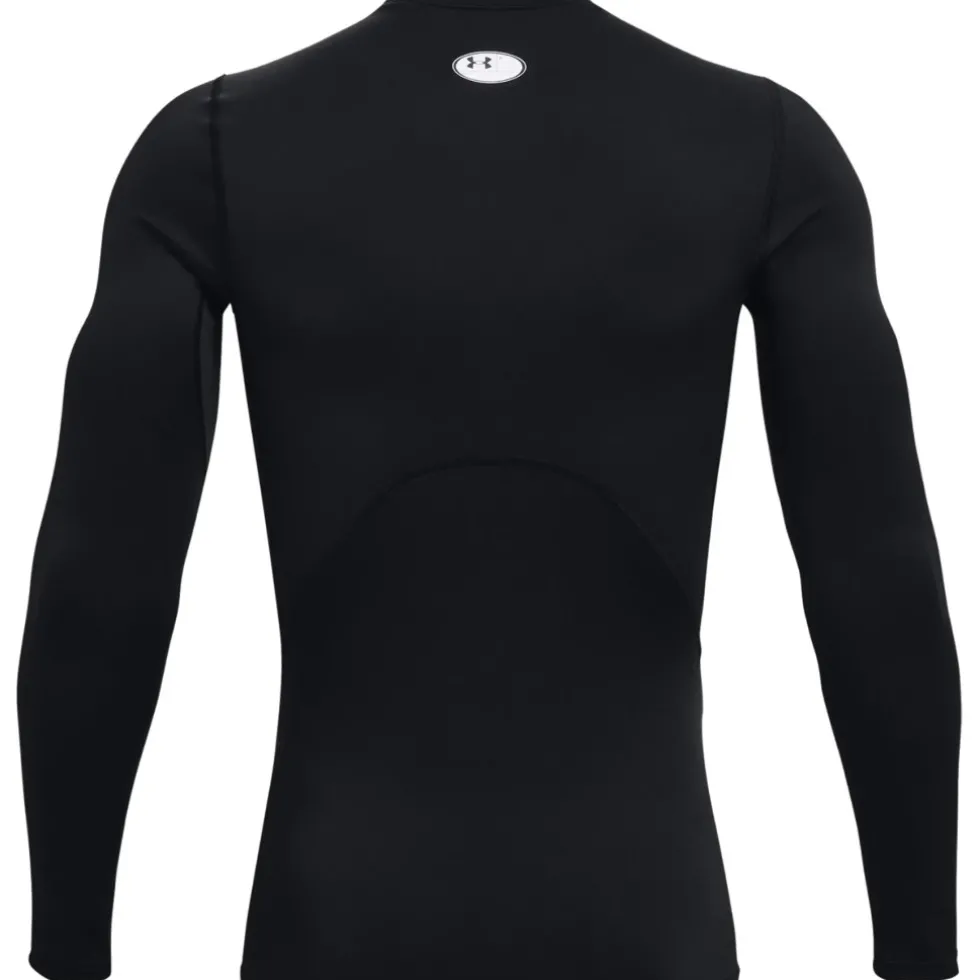 Under Armour ColdGear® Compression Mock Heren - Zwart / Wit