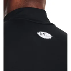 Under Armour ColdGear® Compression Mock Heren - Zwart / Wit