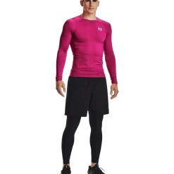 Broeken < Under Armour HeatGear® Armour Legging Heren - Zwart/Wit