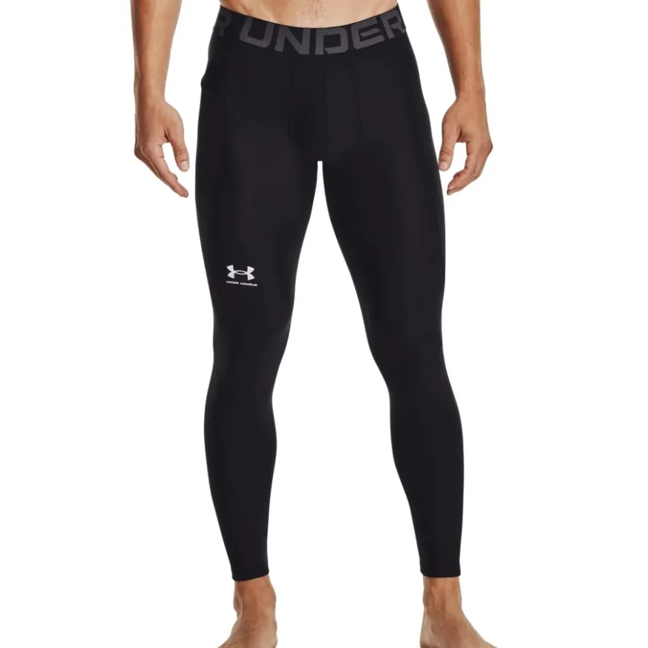 Broeken < Under Armour HeatGear® Armour Legging Heren - Zwart/Wit