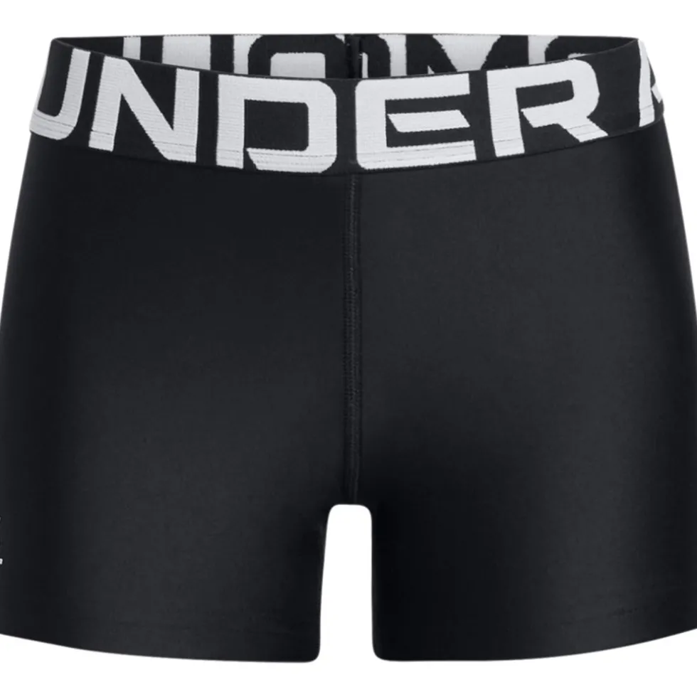 Under Armour HeatGear® Shorty Meisjes - Zwart/Wit