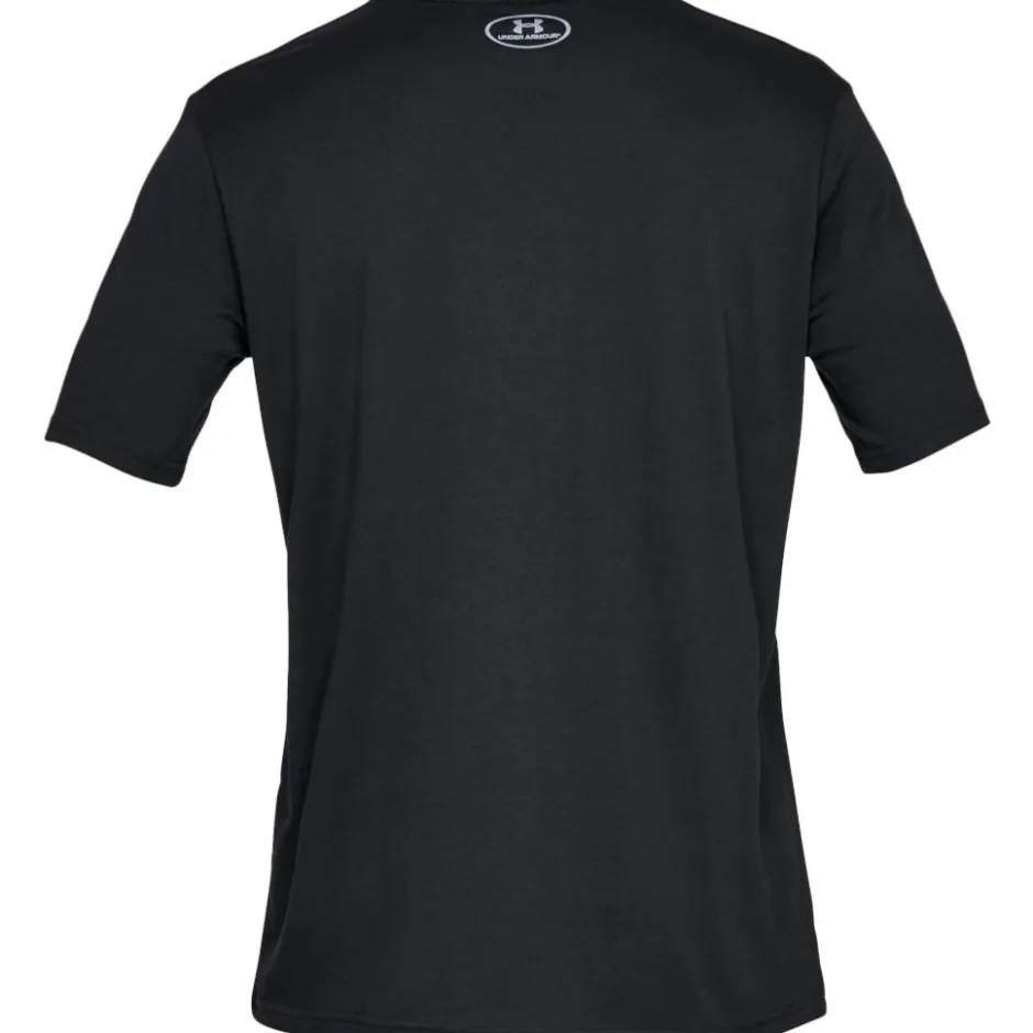 T-Shirts & Tops < Under Armour en' UA Tea Iue Wordark T-hirt - Black/Rhino Gray