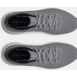 Fitness Schoenen|Schoenen < Under Armour UA Charged Aurora 2 Trainingsschoenen Dames - Titan Gray/Black/Metallic Coyote