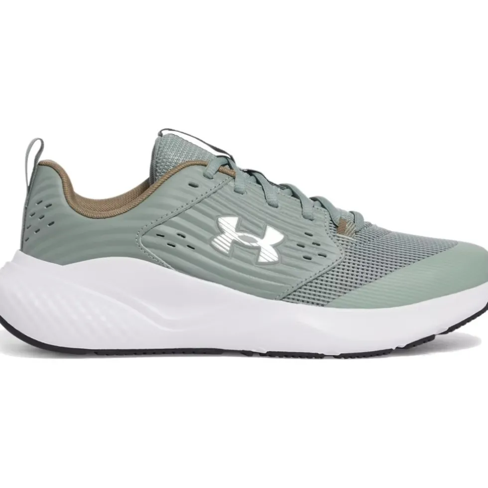 Under Armour UA Commit 4 Trainingsschoenen Heren - Silica Green/Bayou/Metallic Silver
