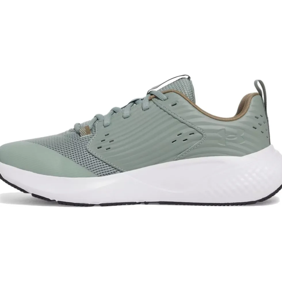 Under Armour UA Commit 4 Trainingsschoenen Heren - Silica Green/Bayou/Metallic Silver