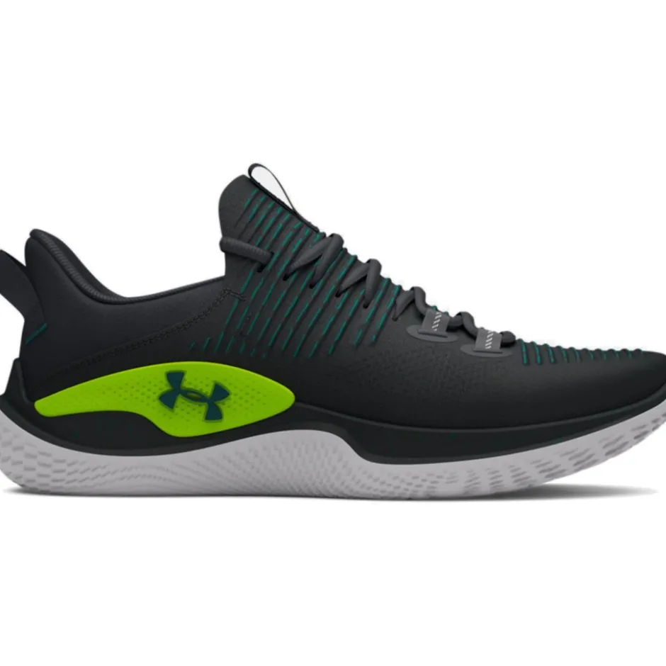 Fitness Schoenen|Schoenen < Under Armour UA Dynamic Trainingsschoenen Heren - Zwart/Anthracite/Hydro Teal