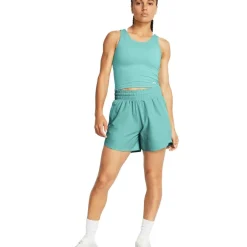 Broeken < Under Armour UA Flex Woven 13 cm Short Dames - Radial Turquoise/Radial Turquoise