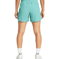 Broeken < Under Armour UA Flex Woven 13 cm Short Dames - Radial Turquoise/Radial Turquoise