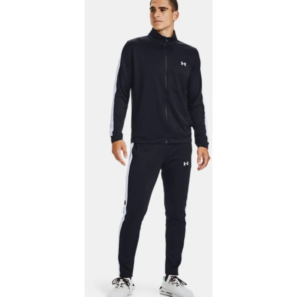 Under Armour UA Knit Trainingspak Heren - Zwart