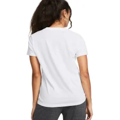 Under Armour UA Rival Core Shirt met korte mouwen dames - Wit/Zwart