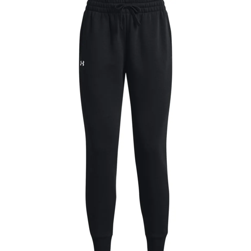 Under Armour UA Rival Fleece Joggingbroek Dames - Zwart/Wit