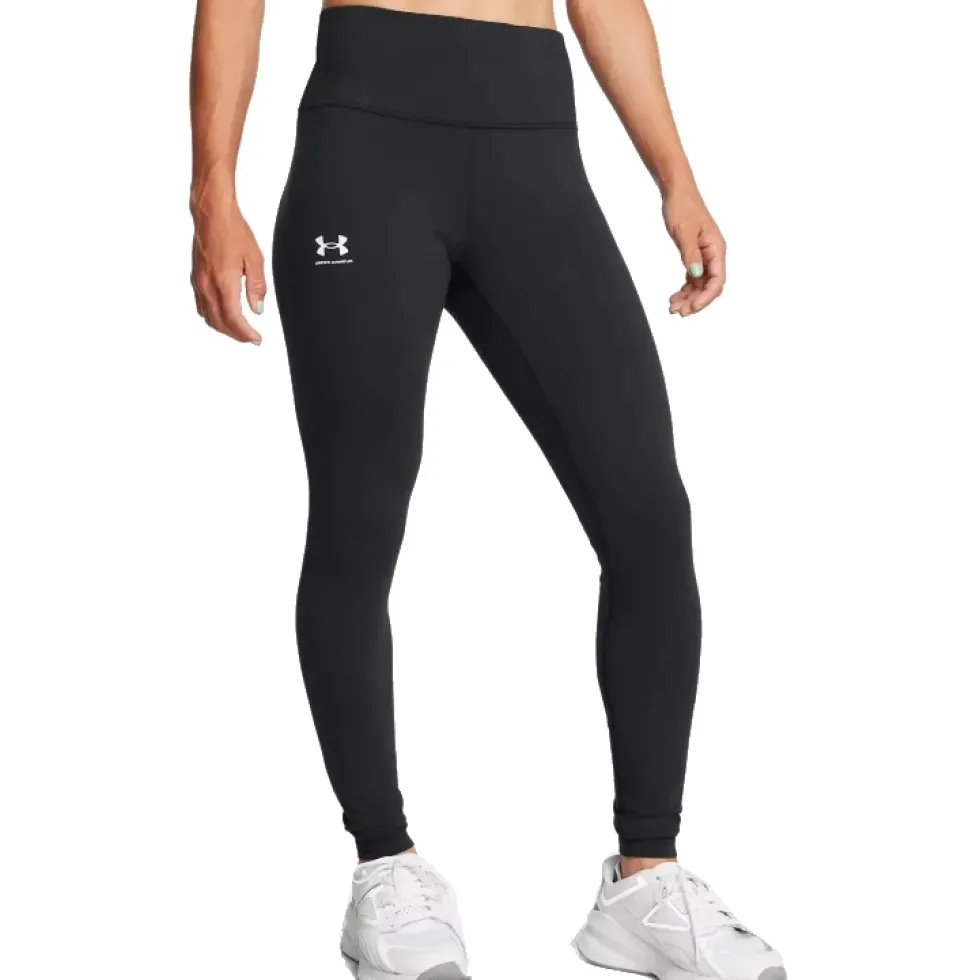 Under Armour UA Rival Legging Dames - Zwart/Wit