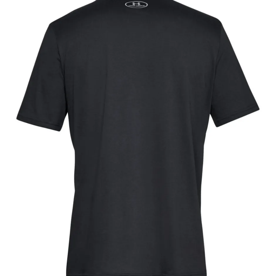 T-Shirts & Tops|T-Shirts & Tops < Under Armour UA porttye eft Chet hirt et korte ouwen heren - Zwart/Zwart