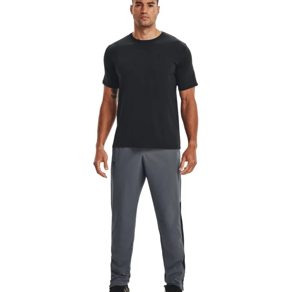 T-Shirts & Tops|T-Shirts & Tops < Under Armour UA porttye eft Chet hirt et korte ouwen heren - Zwart/Zwart