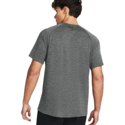 T-Shirts & Tops < Under Armour UA Tech™ Textured hirt met Korte Mouwen Heren - Caterock/Zwart