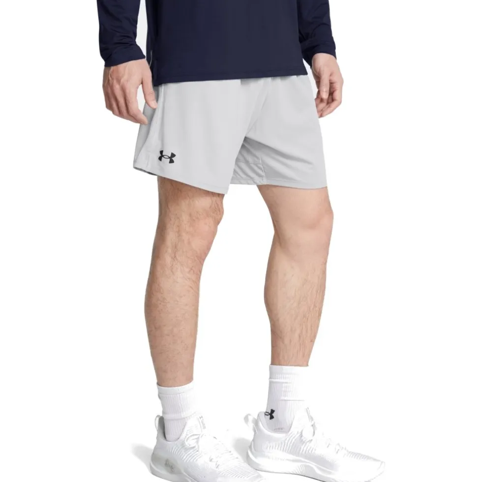 Under Armour UA Tech™ Vent 18 cm Shorts Heren - Mod Gray/Black