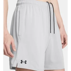 Under Armour UA Tech™ Vent 18 cm Shorts Heren - Mod Gray/Black