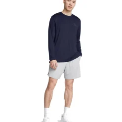 Under Armour UA Tech™ Vent 18 cm Shorts Heren - Mod Gray/Black