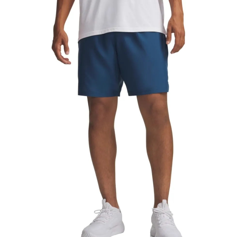 Under Armour UA Tech™ Woven Wordmark Short Heren - Wham Blue/White