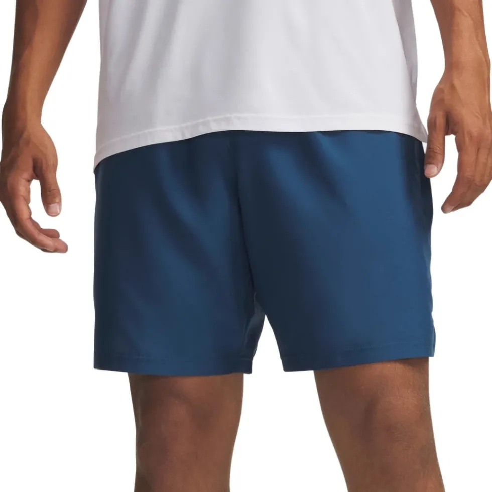 Under Armour UA Tech™ Woven Wordmark Short Heren - Wham Blue/White