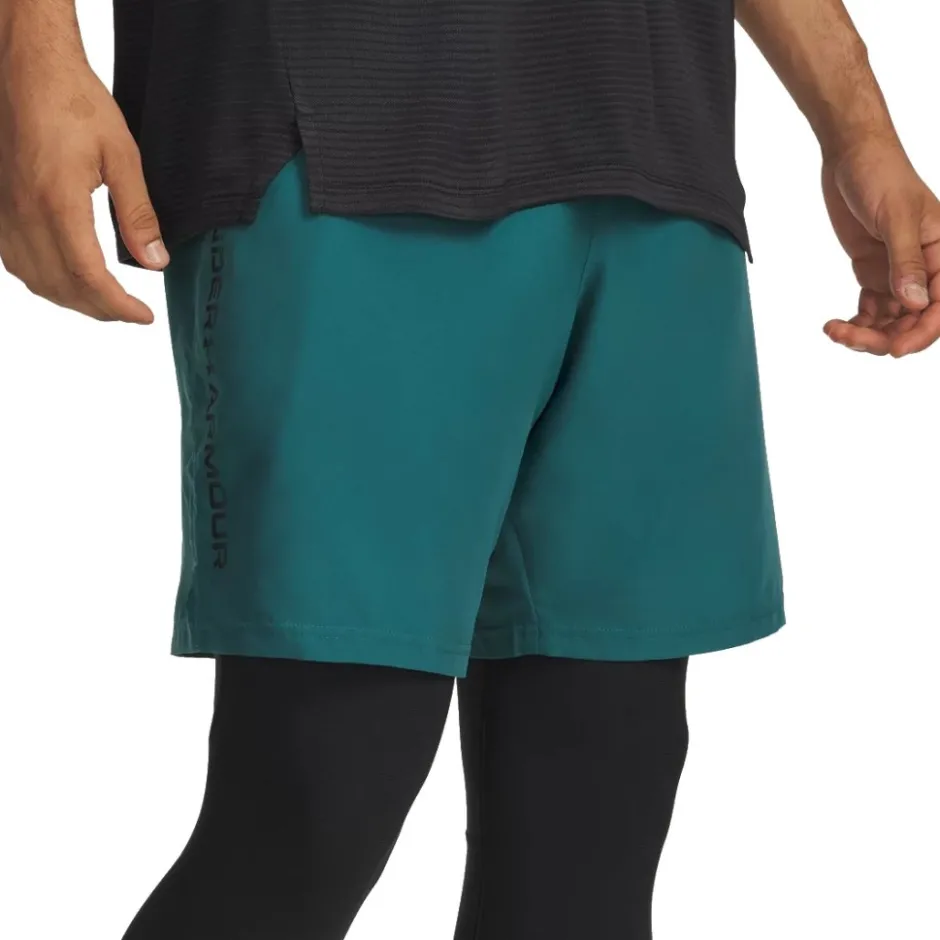 Broeken & Rokken|Broeken < Under Armour UA Tech™ Woven Wordark hort Heren - Rack Green/Back