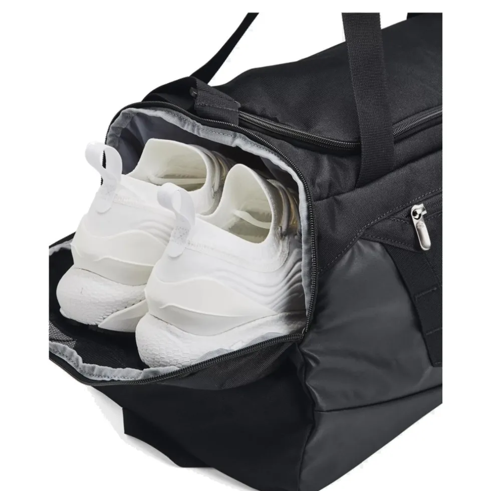 Under Armour UA Undeniable 5.0 Small Sporttas 40L - Zwart/Metallic Silver