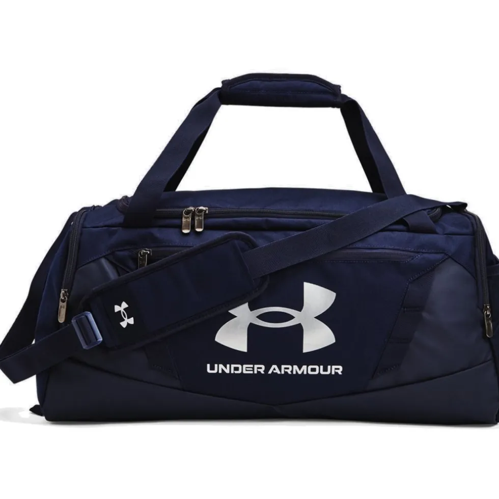 Under Armour UA Undeniable 5.0 Small Sporttas 40L - Midnight Navy/Metallic Silver