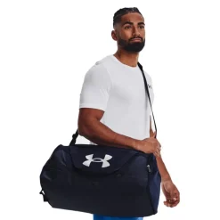 Under Armour UA Undeniable 5.0 Small Sporttas 40L - Midnight Navy/Metallic Silver