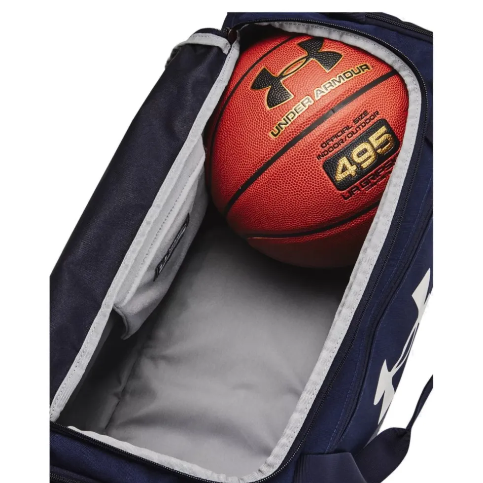 Under Armour UA Undeniable 5.0 Small Sporttas 40L - Midnight Navy/Metallic Silver