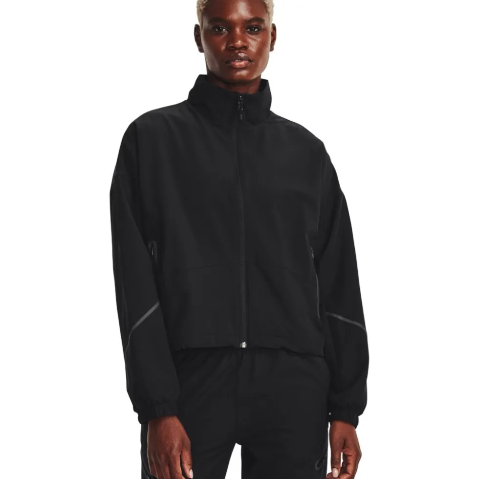 Under Armour UA Unstoppable Jack Dames - Zwart/Zwart