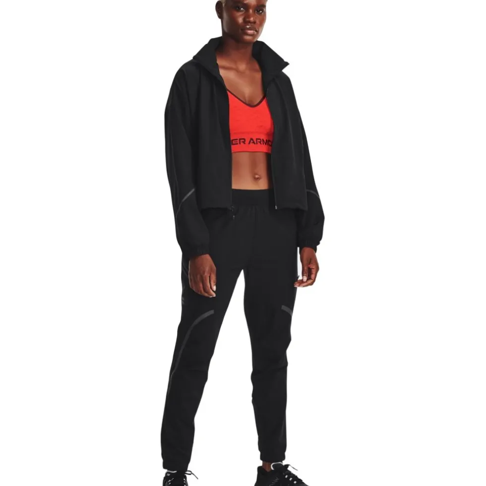 Under Armour UA Unstoppable Jack Dames - Zwart/Zwart