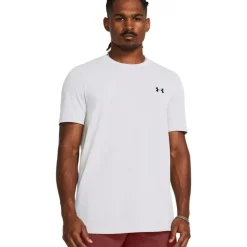 Under Armour UA Vanish Seamless Shirt met Korte Mouwen Heren - Wit/Zwart