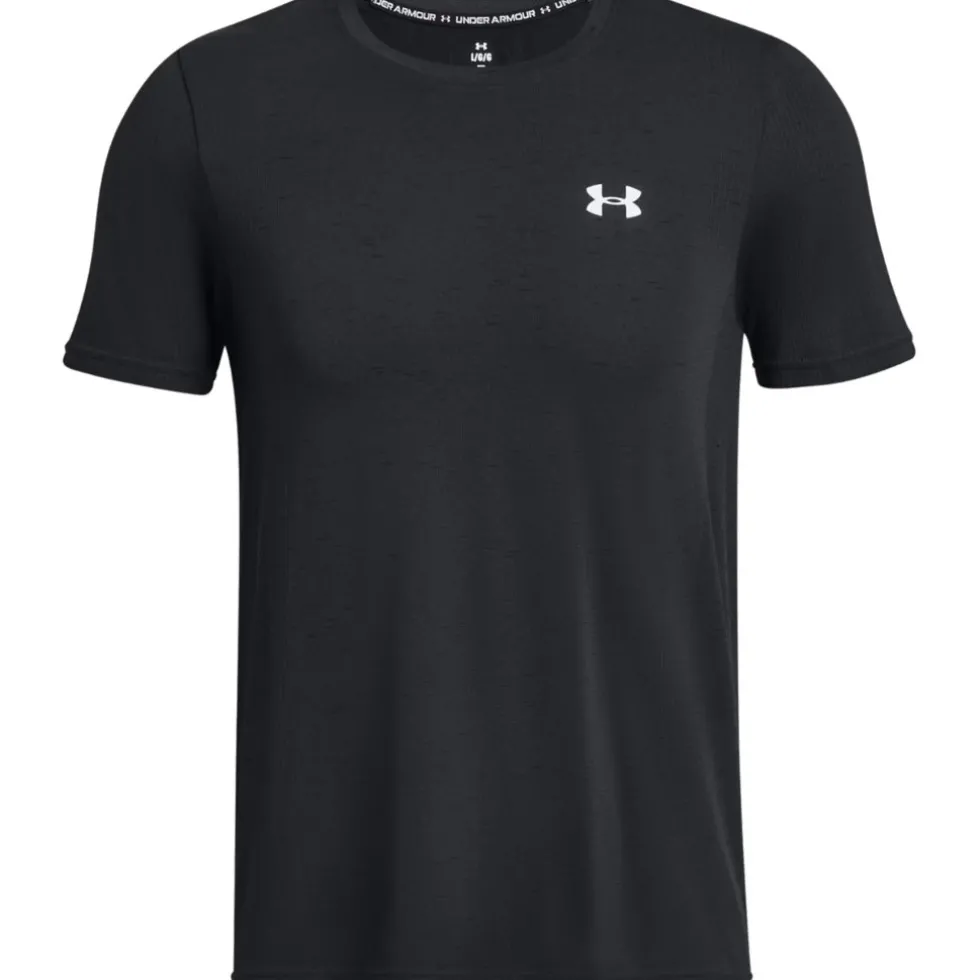 Under Armour UA Vanish Seamless Shirt met Korte Mouwen Heren - Zwart/Mod Gray