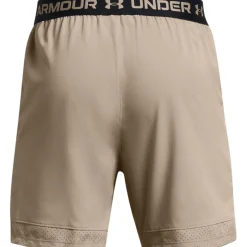 Under Armour UA Vanish Woven Shorts 15 cm Heren - Timberwolf Taupe/Black
